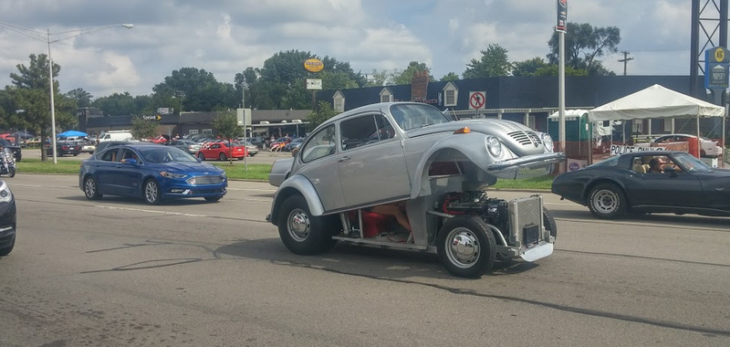 Illustration for article titled The Weirdest And Sexiest Cars That Showed Up To The Woodward Dream Cruise